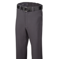 Smitty Men's Dark Grey 4-Way Stretch Flat Front Pants w/ Expander Waistband