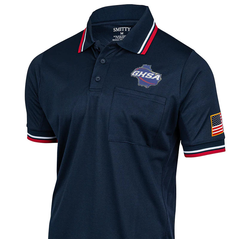 Georgia GHSA Logo Dye Sublimated Umpire Shirts