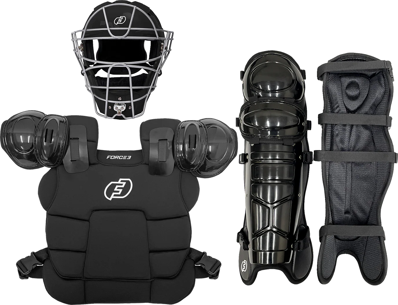 FORCE3 ULTIMATE UMPIRE TRADITIONAL DEFENDER MASK SET
