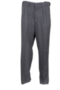 Honig's Heather Grey Pleated Combo Pant With Adjustizer Buckle Slider **ALL SALES FINAL**